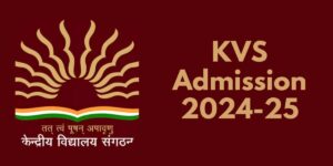KVS Admission 2024 Update